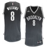 Maglia Risuonare Moda Brooklyn Nets Deron Williams #8 Nero