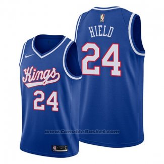 Maglia Sacramento Kings Buddy Hield #24 Hardwood Classics 2019-20 Blu