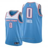 Maglia Sacramento Kings Trevor Ariza #0 Citta Blu