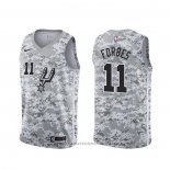 Maglia San Antonio Spurs Bryn Forbes #11 Earned Camuffamento