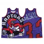 Maglia Toronto Raptors Marc Gasol #33 Mitchell & Ness Big Face Viola