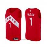 Maglia Toronto Raptors Patrick Mccaw #1 Earned Rosso