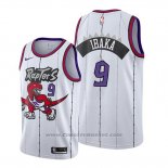 Maglia Toronto Raptors Serge Ibaka #9 Classic Edition 2019-20 Bianco