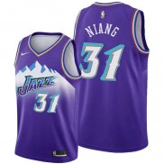 Maglia Utah Jazz Georges Niang #31 Hardwood Classics 2019-20 Viola