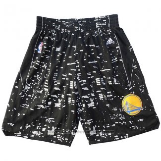 Pantaloncini Golden State Warriors Luci Della Citta Nero