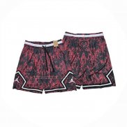 Pantaloncini Jordan 2025 Rosso Nero