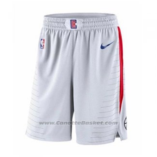 Pantaloncini Los Angeles Clippers Association 2018 Bianco