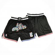 Pantaloncini Los Angeles Clippers Citta Just Don 2022-23 Nero