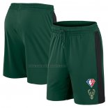 Pantaloncini Milwaukee Bucks 75th Anniversary Verde