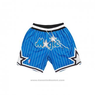 Pantaloncini Orlando Magic Just Don Blu