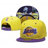 Cappellino Los Angeles Lakers Lebron James & Kobe Bryant 9FIFTY Snapback Amarill Viola