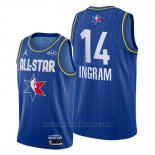 Maglia All Star 2020 New Orleans Pelicans Brandon Ingram #14 Blu