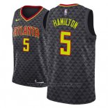 Maglia Atlanta Hawks Daniel Hamilton #5 Icon 2018 Nero