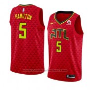 Maglia Atlanta Hawks Daniel Hamilton #5 Statement 2018 Rosso