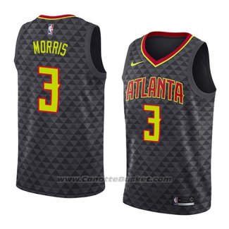 Maglia Atlanta Hawks Jaylen Morris #3 Icon 2018 Nero