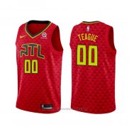 Maglia Atlanta Hawks Jeff Teague #00 Statement 2020-21 Rosso