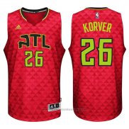 Maglia Atlanta Hawks Kyle Korver #26 Rosso