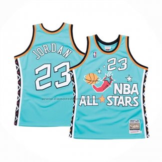 Maglia Bambino All Star 1996 Michael Jordan #23 Verde