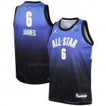 Maglia Bambino All Star 2023 Boston Celtics LeBron James #6 Blu