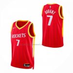 Maglia Bambino Houston Rockets Kevin Durant No 7 Icon 2026-27 Rosso