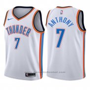 Maglia Bambino Oklahoma City Thunder Carmelo Anthony #7 Association 2017-18 Bianco