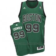 Maglia Boston Celtics Jae Crowder #99 Verde Nero
