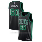 Maglia Boston Celtics Jonathan Gibson #60 Statement 2017-18 Nero