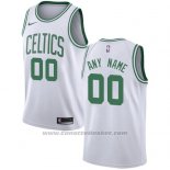 Maglia Boston Celtics Nike Personalizzate 17-18 Bianco