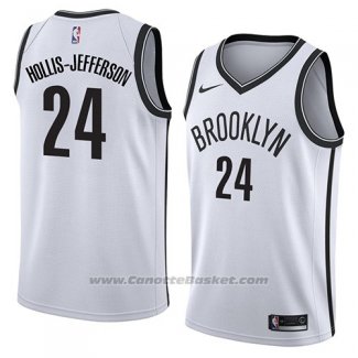 Maglia Brooklyn Nets Hollis-Jefferson #24 Association 2018 Bianco