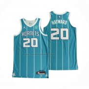 Maglia Charlotte Hornets Gordon Hayward NO 20 Icon Autentico 2020-21 Verde