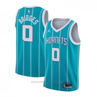 Maglia Charlotte Hornets Miles Bridges #0 Icon 2020-21 Verde