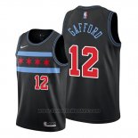 Maglia Chicago Bulls Daniel Gafford #12 Citta Nero