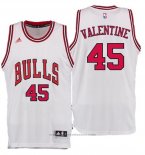 Maglia Chicago Bulls Denzel Valentine #45 Bianco