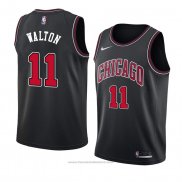 Maglia Chicago Bulls Derrick Walton #11 Statement 2018 Nero