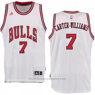 Maglia Chicago Bulls Michael Carter-Williams #7 Bianco