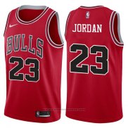 Maglia Chicago Bulls Michael Jordan #23 2017-18 Rosso