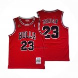 Maglia Chicago Bulls Michael Jordan #23 Mitchell & Ness 1997-98 Rosso