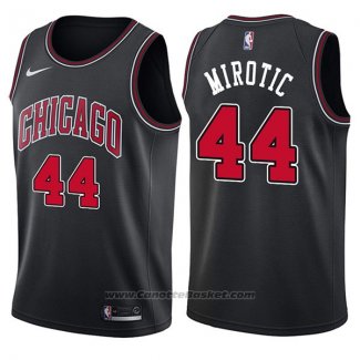 Maglia Chicago Bulls Nikola Mirotic #44 Statement 2017-18 Nero