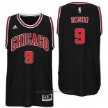 Maglia Chicago Bulls Rajon Rondo #9 Nero