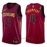 Maglia Cleveland Cavaliers Iman Shumpert #4 Swingman Icon 2017-18 Rosso