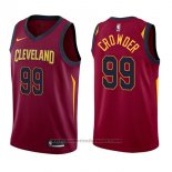 Maglia Cleveland Cavaliers Jae Crowder #99 Swingman Icon 2017-18 Rosso