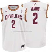 Maglia Cleveland Cavaliers Kyrie Irving #2 Bianco