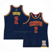 Maglia Cleveland Cavaliers Kyrie Irving #2 Mitchell & Ness 2011-12 Blu