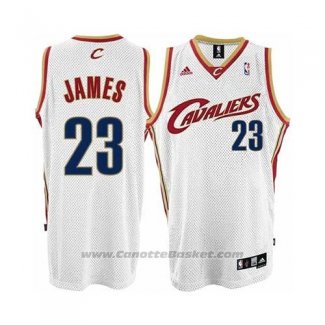 Maglia Cleveland Cavaliers Lebron James Home Bianco