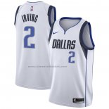 Maglia Dallas Mavericks Kyrie Irving #2 Association 2022-23 Bianco