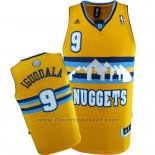 Maglia Denver Nuggets Andre Iguodala #9 Giallo