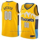 Maglia Denver Nuggets Darrell Arthur #00 Statement 2018 Giallo