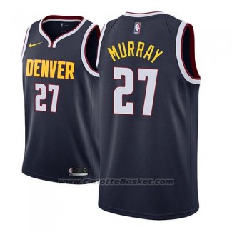 Maglia Denver Nuggets Jamal Murray #27 Icon 2018-19 Blu