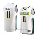Maglia Denver Nuggets Monte Morris #11 Association 2017-18 Bianco