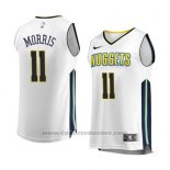 Maglia Denver Nuggets Monte Morris #11 Association 2017-18 Bianco